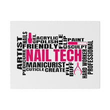 Load image into Gallery viewer, “Nail Tech” Canvas, Stretched, 0.75"
